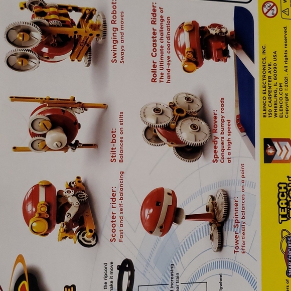 ELENCO Teach Tech "Dizzy" 6-in-1 Gyroscope - Picture 12 of 12